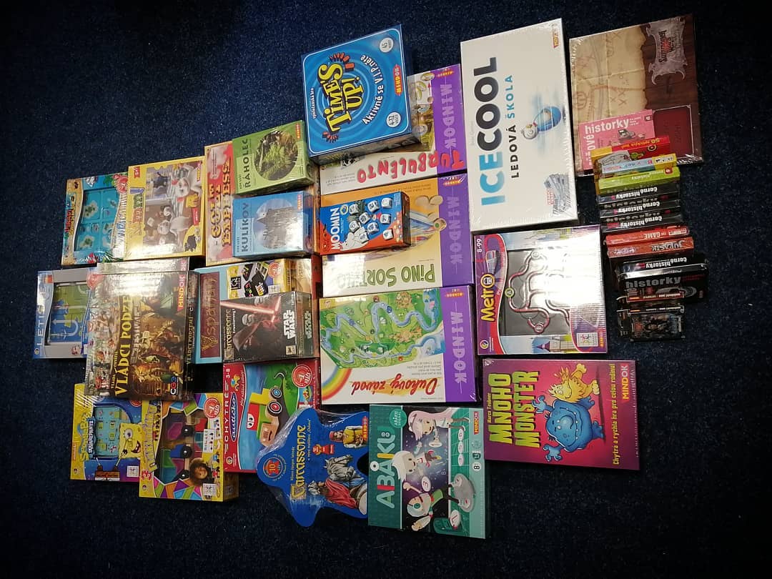 vyprodané hry Mindoku skladem na prodejně