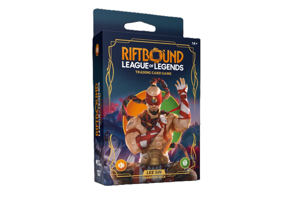 Riot Games Riftbound: League of Legends TCG - Champion Deck Varianta: Lee Sin