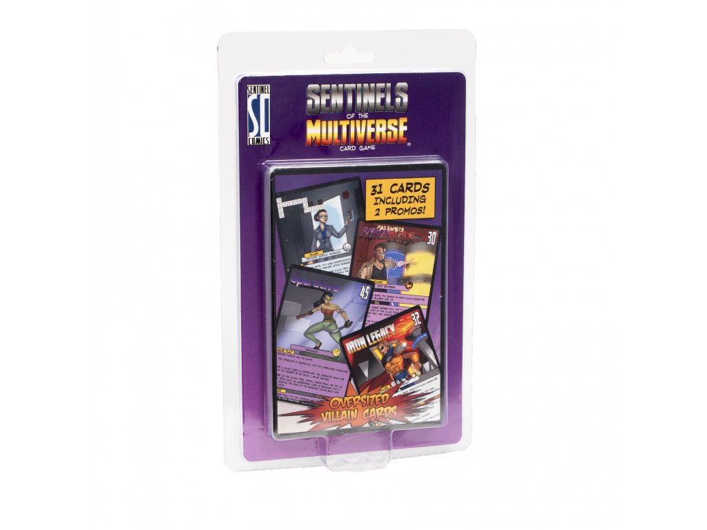 Greater Than Games Sentinels of the Multiverse: Oversized Villain Cards