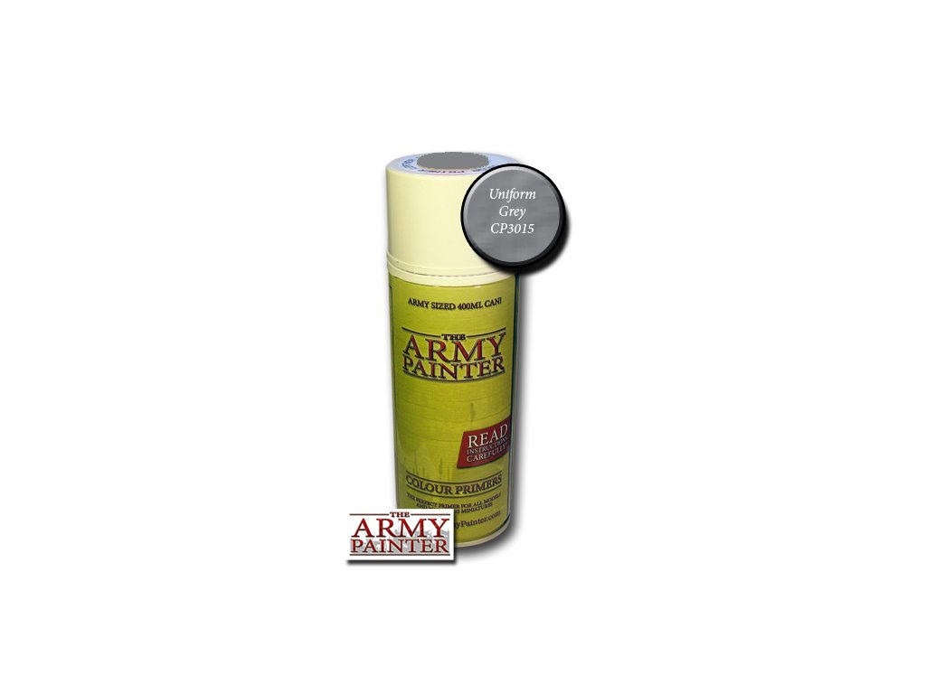 Army Painter - Army Painter - Color Primer - Uniform Grey Spray 400ml