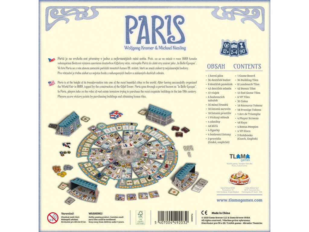 TLAMA games Paris CZ+EN Obrázek