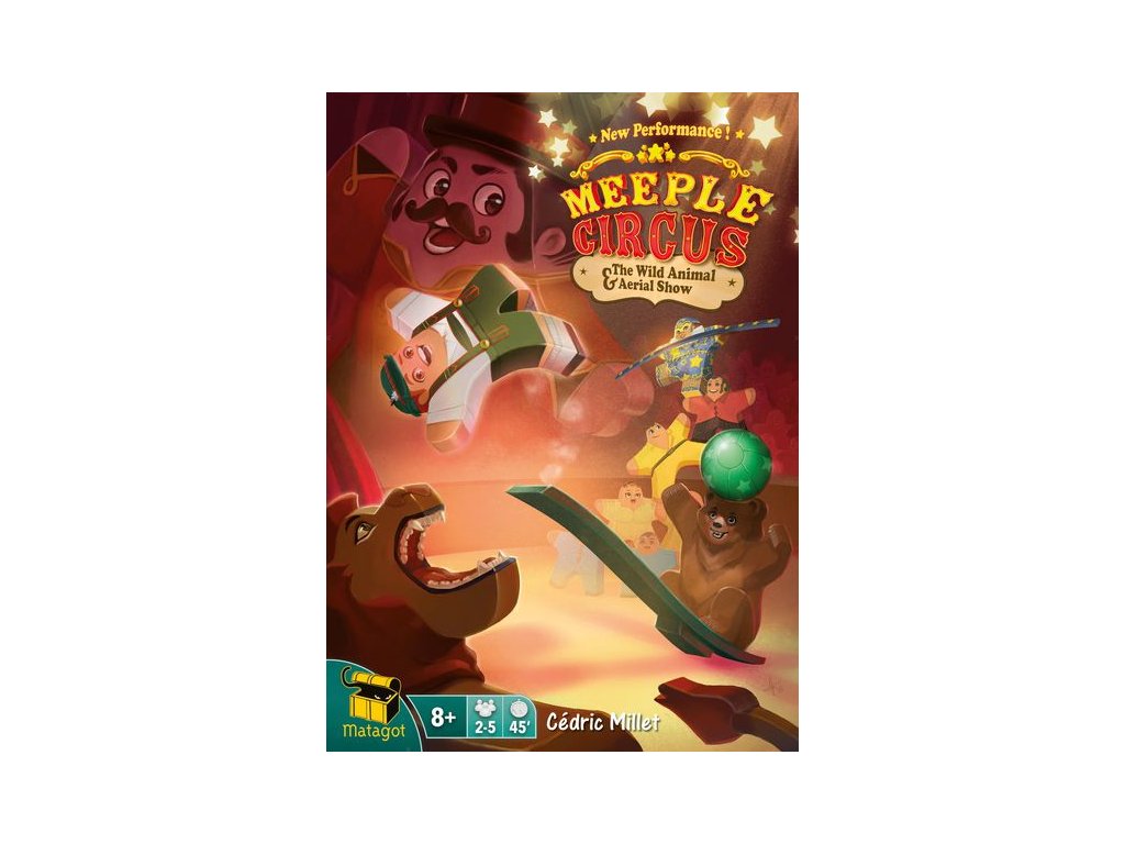 Matagot - Meeple Circus: The Wild Animal & Aerial Show