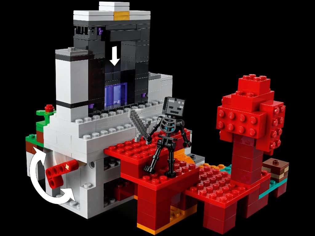 LEGO Zničený portál 21172 Obrázek