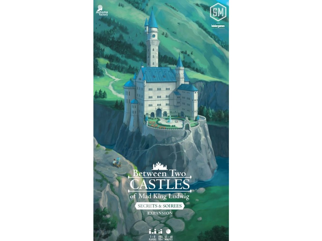 Stonemaier Games - Between Two Castles of Mad King Ludwig: Secrets & Soirees Expansion