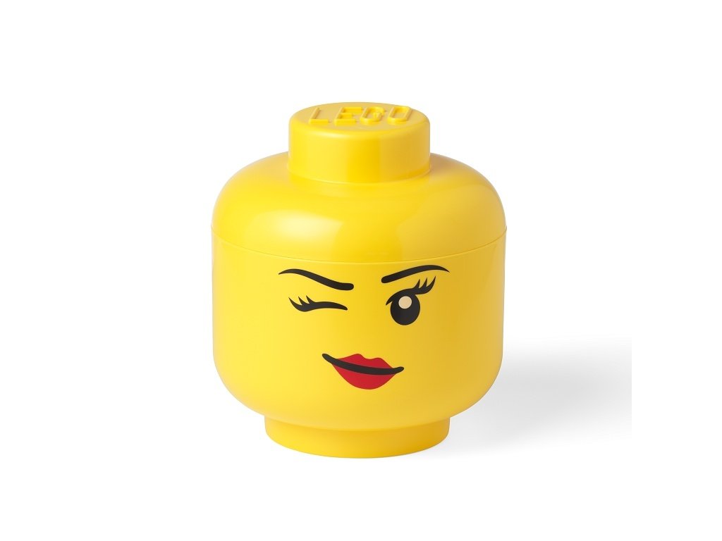 LEGO Storage - LEGO úložná hlava (velikost L) - whinky