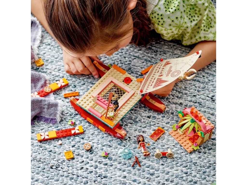 LEGO Vaiana a jeji objevitelska lo 43210 TLAMA games