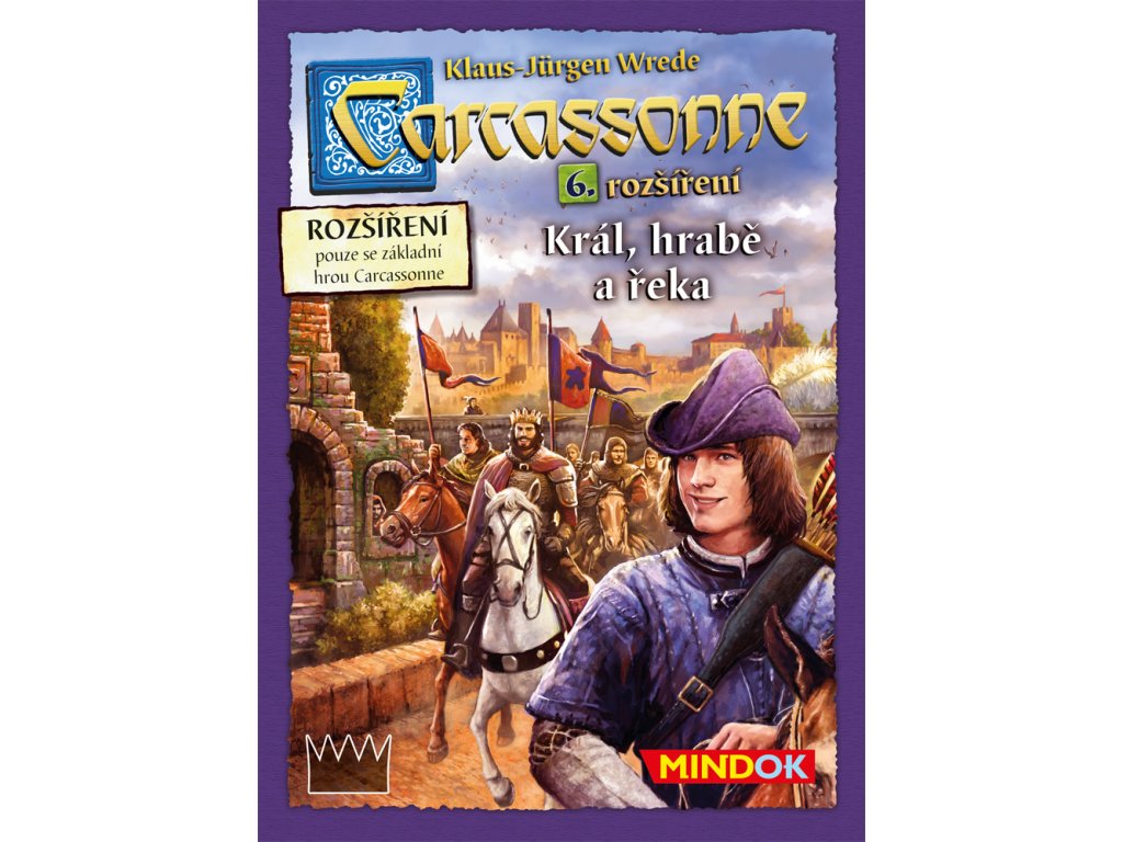 Mindok - Carcassonne 2. edice: Král, hrabě a řeka
