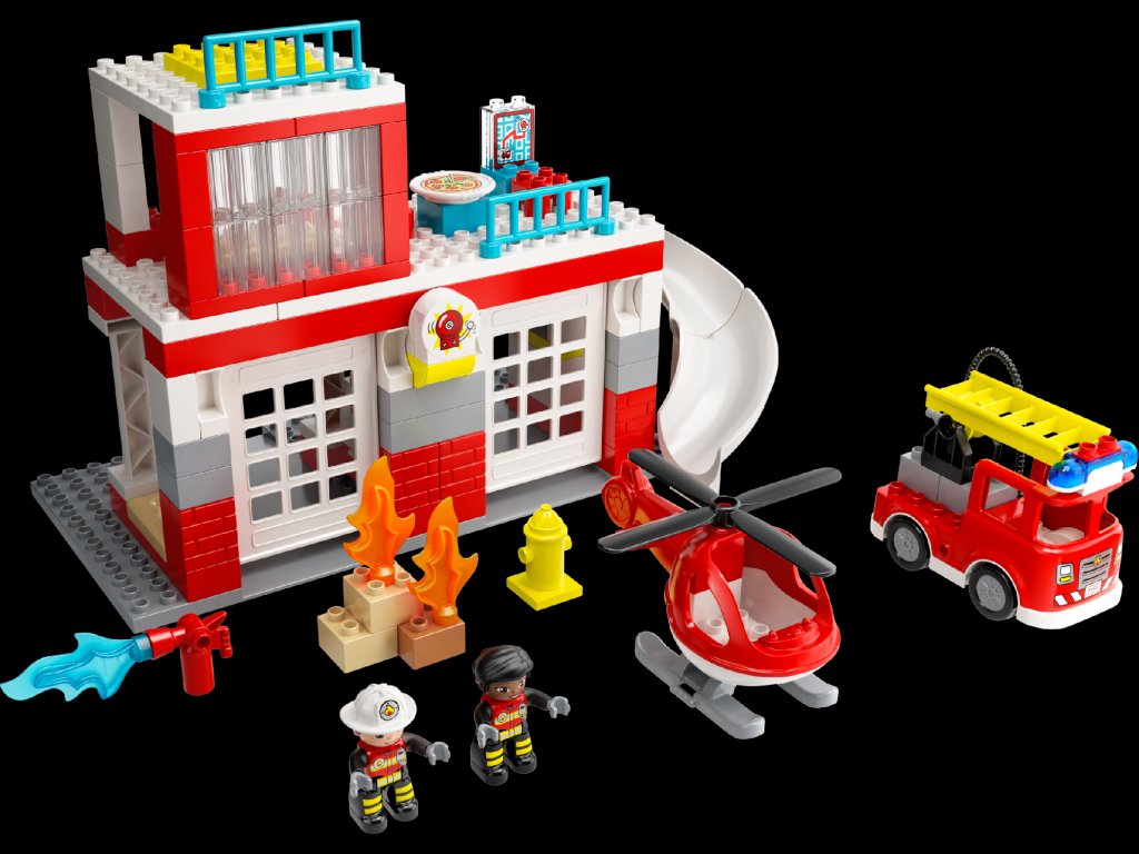 LEGO® Hasičská stanice a vrtulník 10970 Obrázek