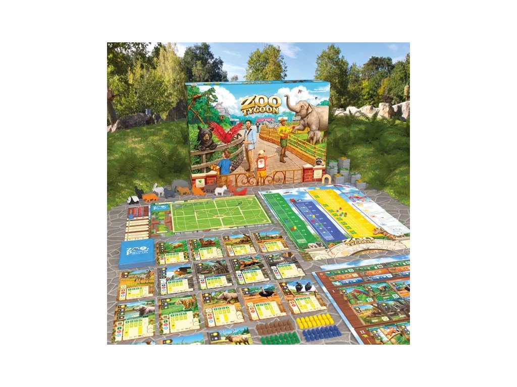 An Official Zoo Tycoon Board Game Is Coming To Kickstarter Soon