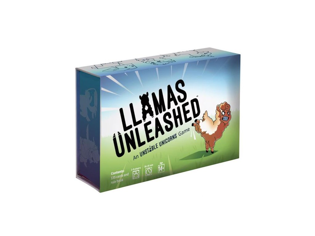 TeeTurtle - Llamas Unleashed