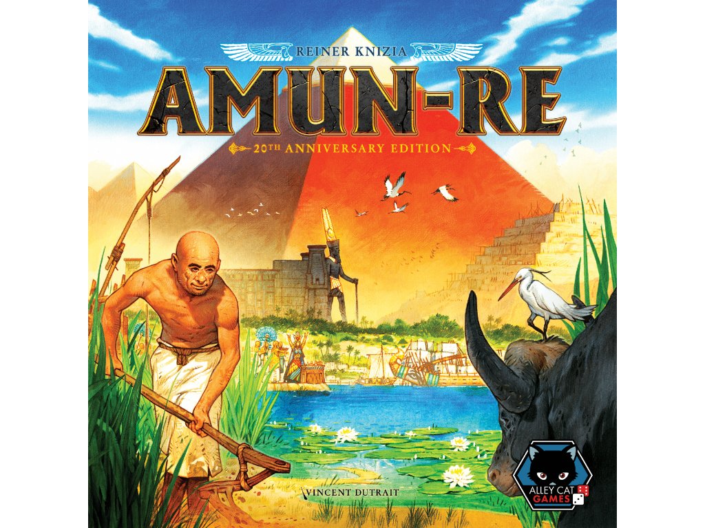 Amun Re by Alley Cat Games, Strategy Board Game Amun Re by Alley Cat Games, Strategy Board Game
