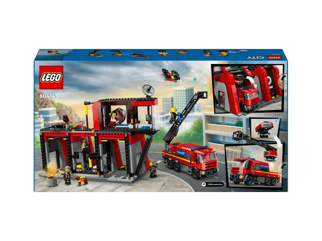 LEGO Hasi ska stanice s hasi skym vozem 60414 TLAMA games