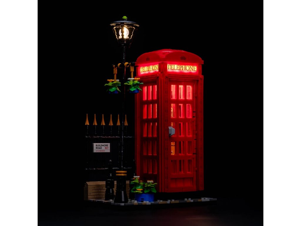 Sada sv tel LEGO Red London Telephone Box 21347 TLAMA games