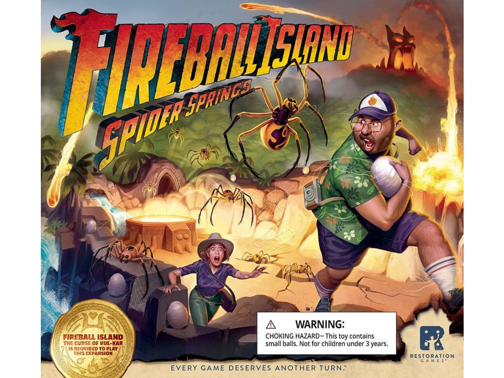 Restoration Games - Fireball Island - Spider Springs