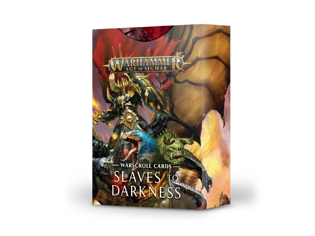 Games Workshop Age of Sigmar: Warscroll Card: Slaves to Darkness - EN