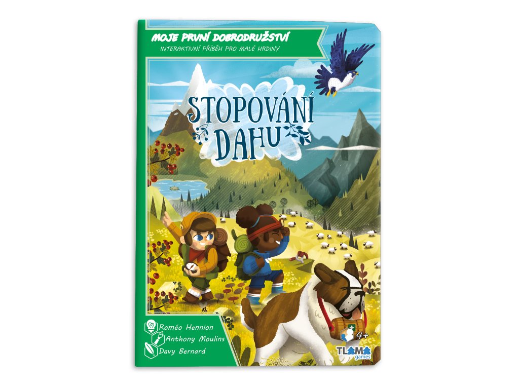 Moje první dobrodružství: Stopování Dahu - TLAMA games (interaktivní příběhová kniha)