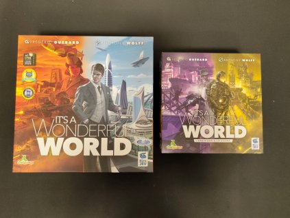 Bazar - It's a Wonderful World CZ/EN + Corruption & Ascension CZ/EN + obaleno