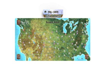 Railways of the World - Transcontinental playmat