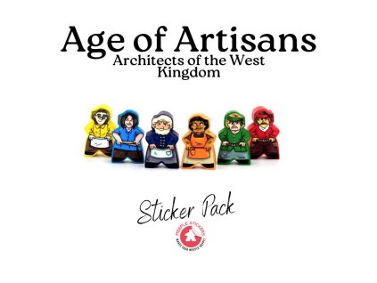 Samolepky pro Architekty Západního království: Rozkvět řemesel  (Architects of the West kingdom: Age of Artisans Stickers)