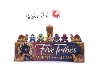 Samolepky pro Five Tribes: Whims of the Sultan  (Five Tribes: Whims of the Sultan Stickers)