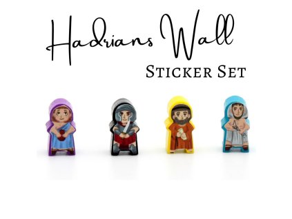 Samolepky pro Hadriánův val  (Hadrian's Wall Stickers)