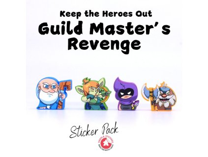 Samolepky pro Keep the Heroes out! -Guild Master's Revenge  (Stickers)
