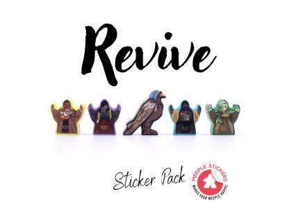 Samolepky pro Obleva a rozšíření Call of the Abyss  (Revive + Call of the Abyss Stickers)