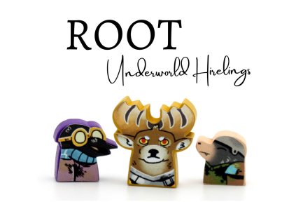 Samolepky pro Root: Pomocníci Podzemní říše  (Root Underworld Hirelings Stickers)