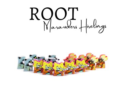 Samolepky pro Root: Pomocníci Plenitelů  (Root Marauder Hirelings Stickers)