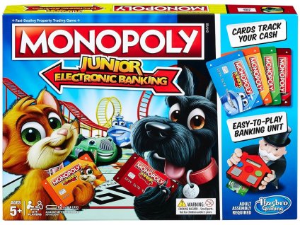Hasbro Gaming - Monopoly Junior: Elektronické bankovnictví