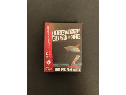 Bazar - Zaostřeno na zločin - Jeho poslední karta