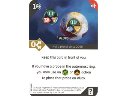 SETI - Pluto promo card