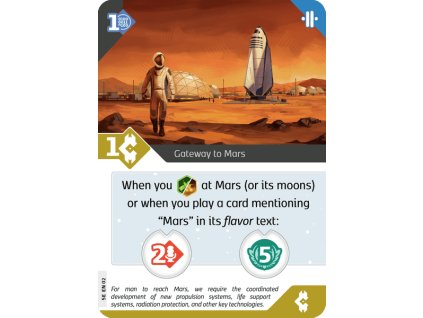 SETI - Gateway to Mars promo card