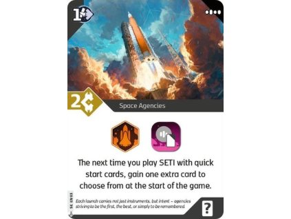 SETI - Space Agencies promo card