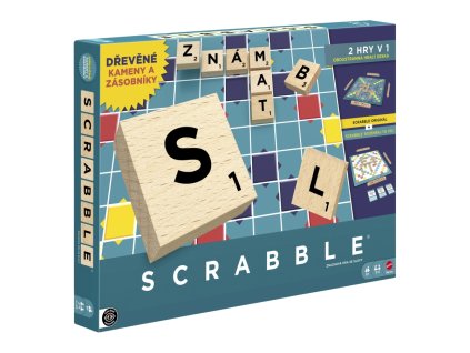 Scrabble CZ (Dřevěná edice)