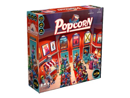 Popcorn box 3D