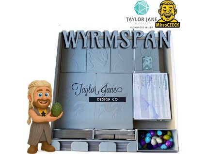 Na kridlech draku insert MitroCZECH wyrmspan organizer BoardGameHolic 1000x1000