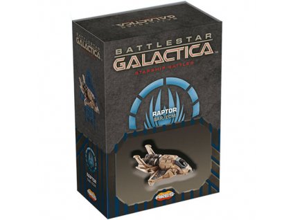 Ares Games - Battlestar Galactica Starship Battles - Spaceship Pack: Raptor (SAR/ECM)