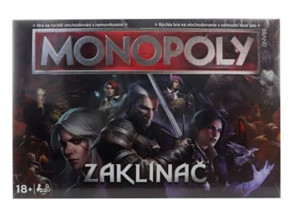Poškozené - Monopoly: Zaklínač