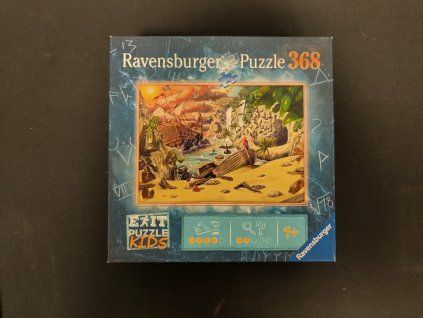 Bazar - Puzzle EXIT KIDS Piráti 368 dílků