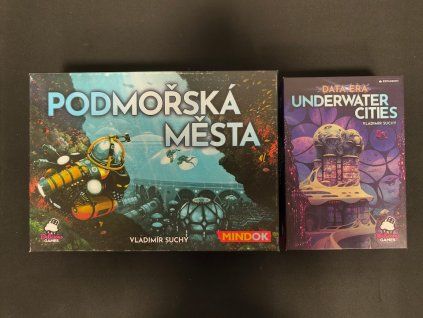 Bazar - Podmořská města + Nové objevy a Éra dat, insert a obaleno