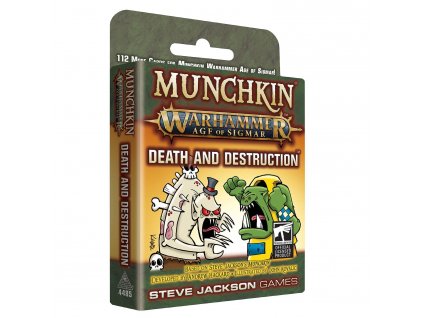 Steve Jackson Games - Munchkin: Warhammer Age of Sigmar - Death and Destruction