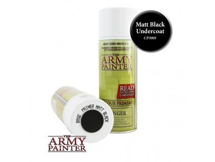 Army Painter - Army Painter - Base Primer - Matt Black Spray 400ml