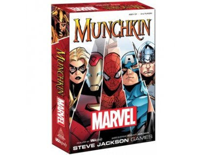USAopoly - Munchkin: Marvel Edition