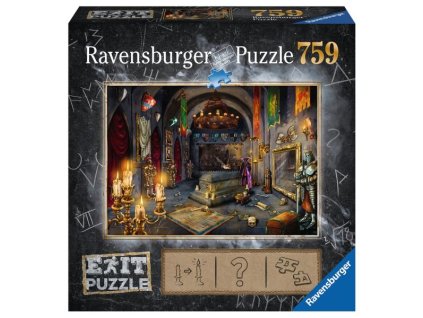 Ravensburger - EXiT Puzzle: Im Vampirschloss (Upíří zámek)