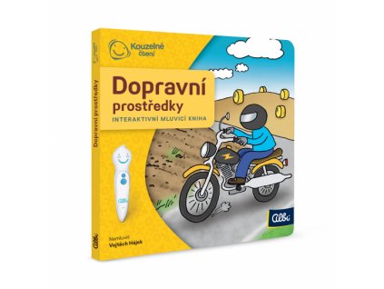 Albi - Kniha Dopravní prostředky (Albi tužka)