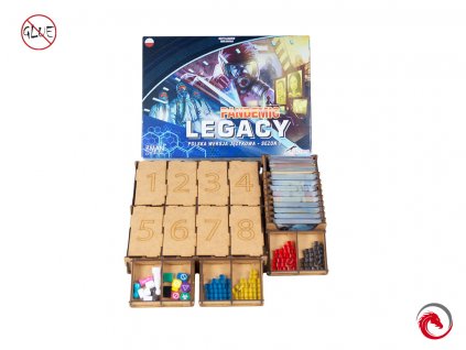 e-Raptor - Pandemic Legacy Season 1 + 2 Insert