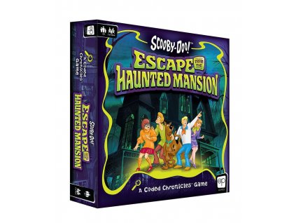 USAopoly - Scooby-Doo: Escape from the Haunted Mansion - A Coded Chronicles Game