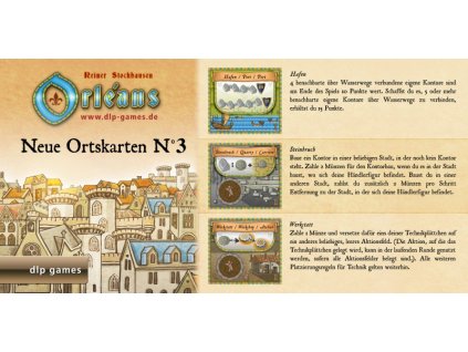 dlp Games - Orléans: Ortskarten 3