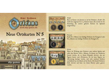 dlp Games - Orléans: Ortskarten 5